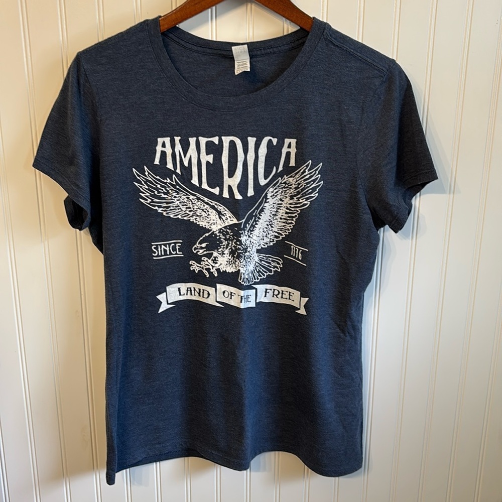America shirt with eagle